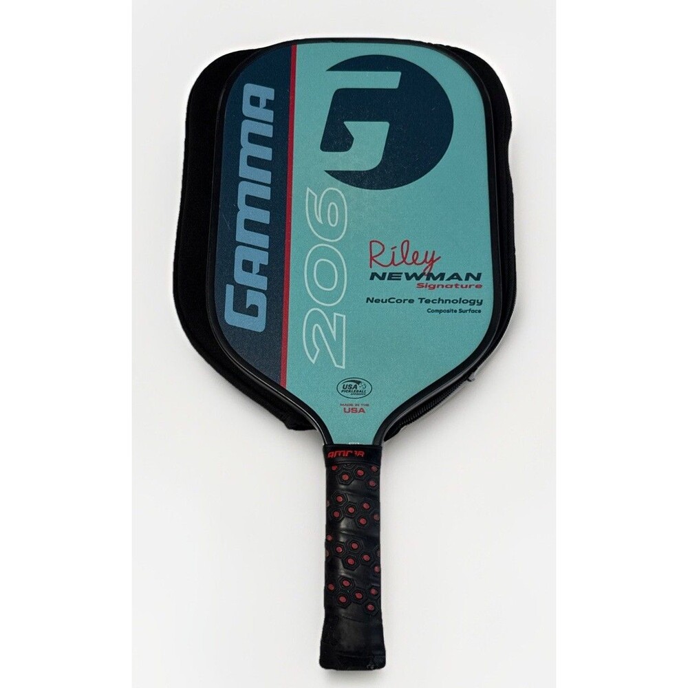 GAMMA "Riley Newman 206" Composite | USA Pickleball Approved | w/Head Cover